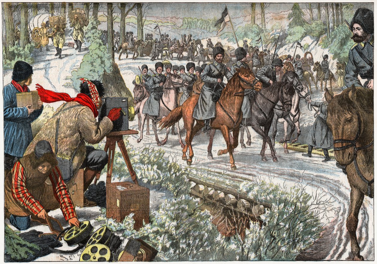Russiske tropper i Manchuria av . .
