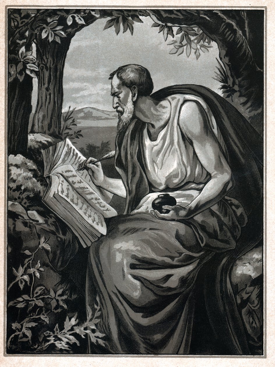 Saint Matthew, rundt 1900 (gravering) av . .