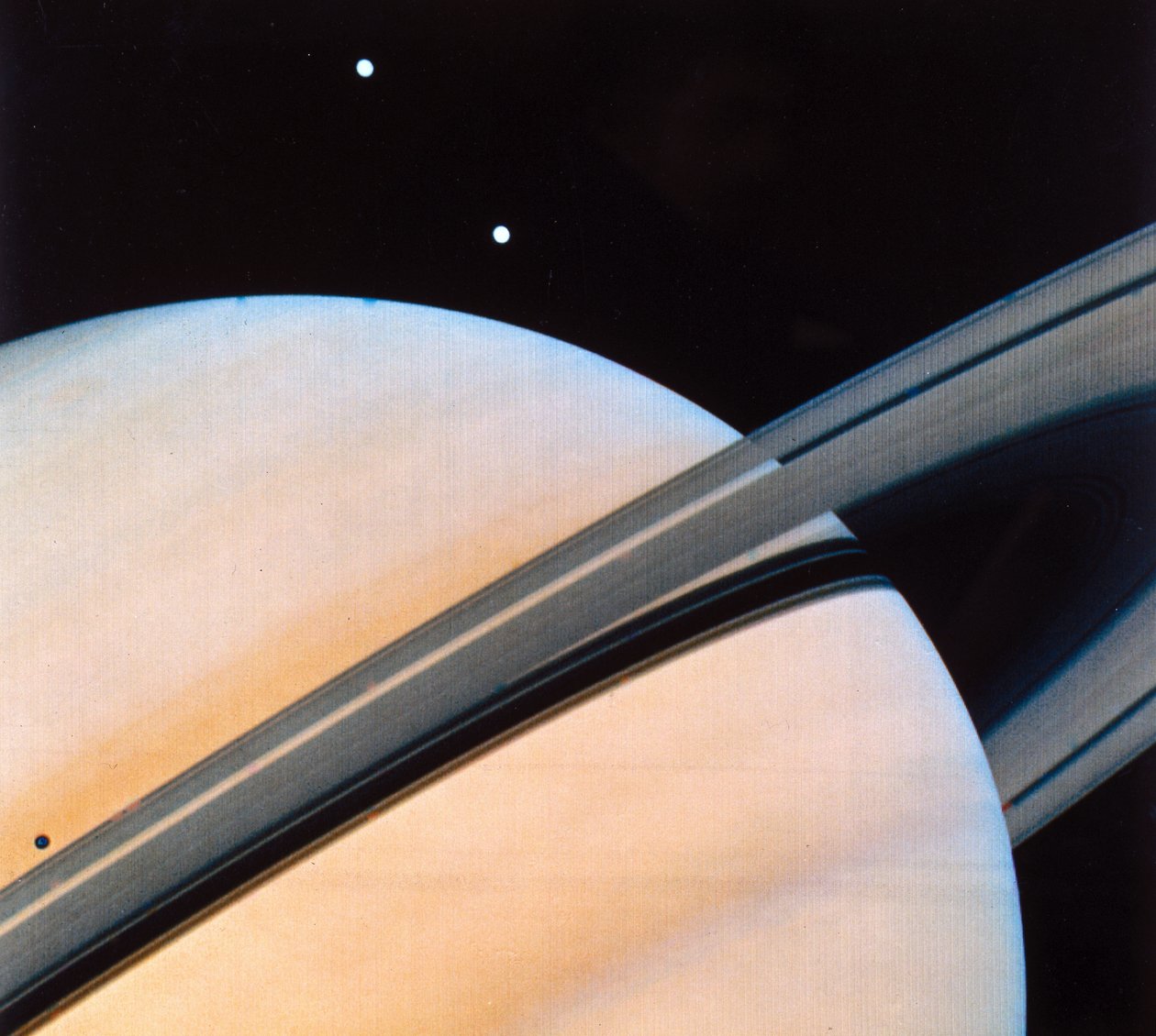 Saturn og dens ringer av Frederick (attr. to) Barnard