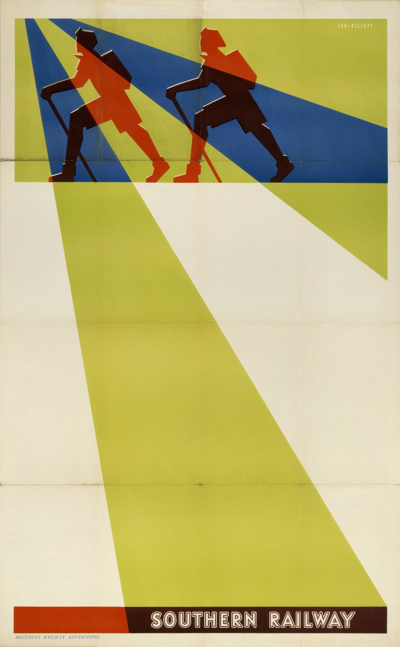 Southern Railway lagerplakat av Frederick (attr. to) Barnard