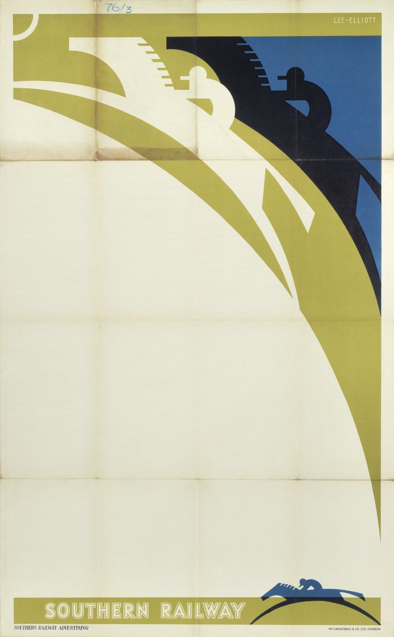 Southern Railway lagerplakat av Frederick (attr. to) Barnard
