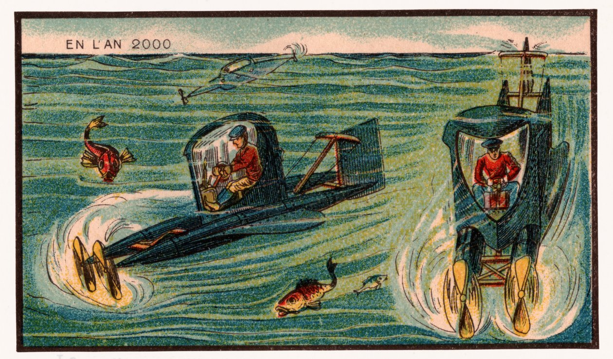 Ubåtyachter, ca. 1910 av . .