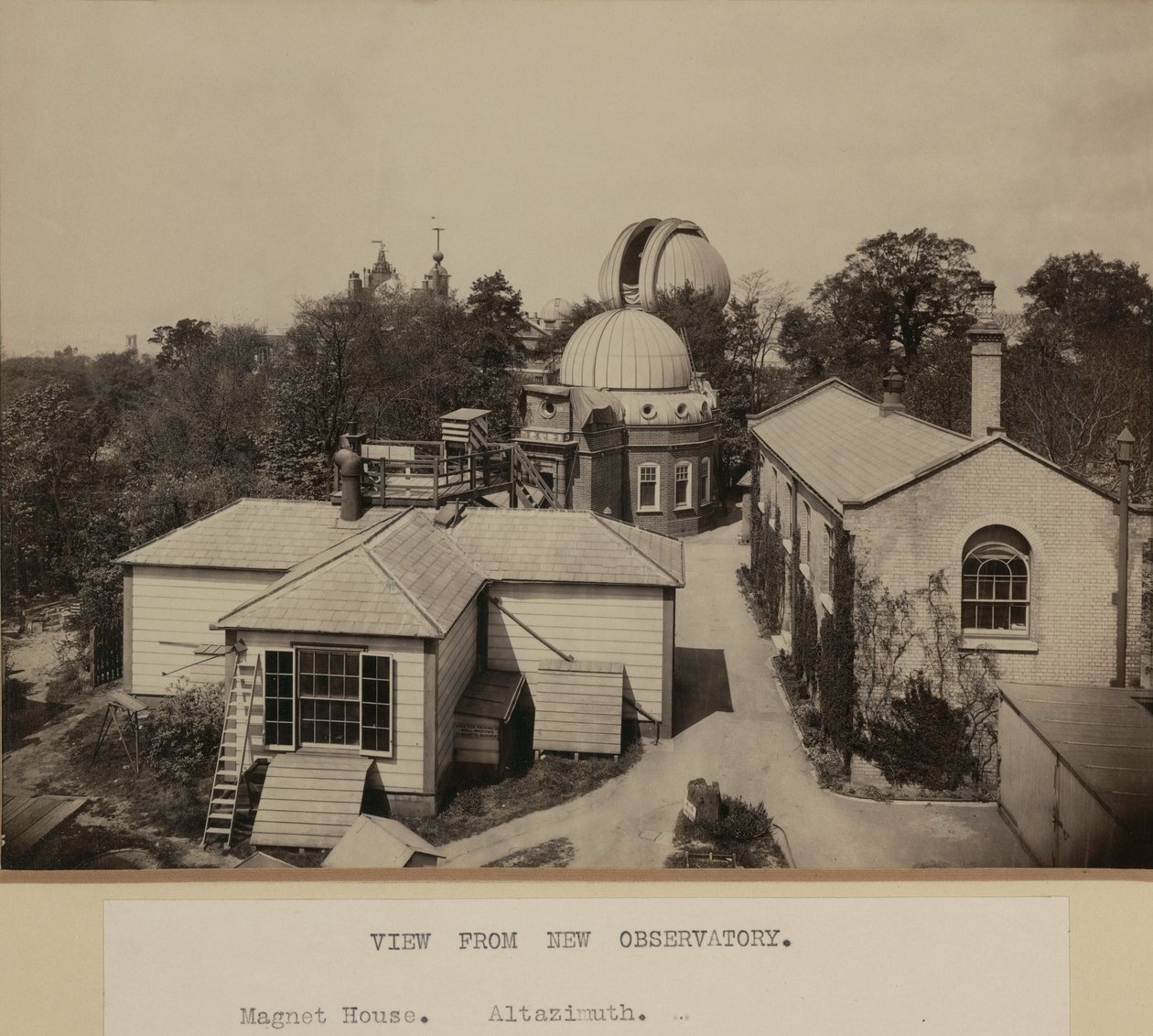 Royal Observatory, Greenwich, London av Frederick (attr. to) Barnard