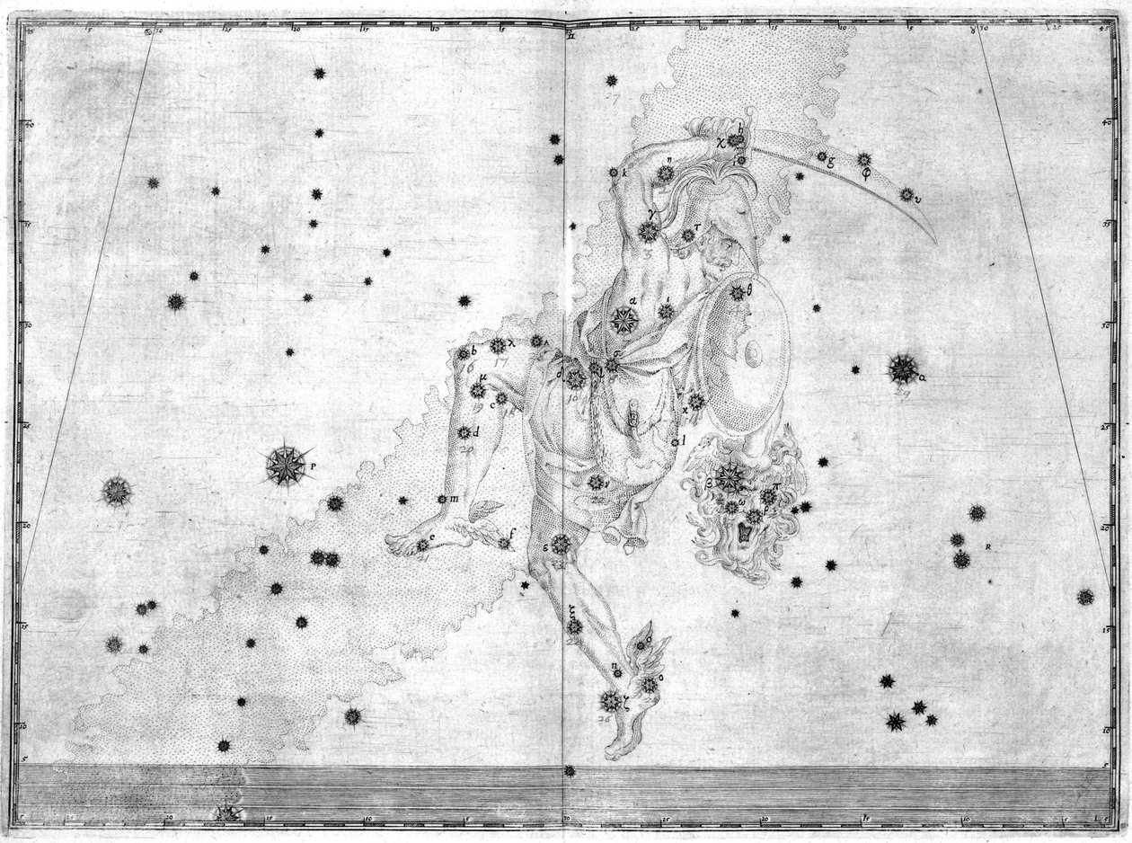 Stjernebildet Perseus av Frederick (attr. to) Barnard