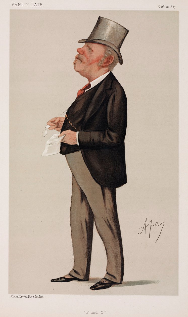 Thomas Sutherland , britisk skipsmagnat av Henry Charles Fehr