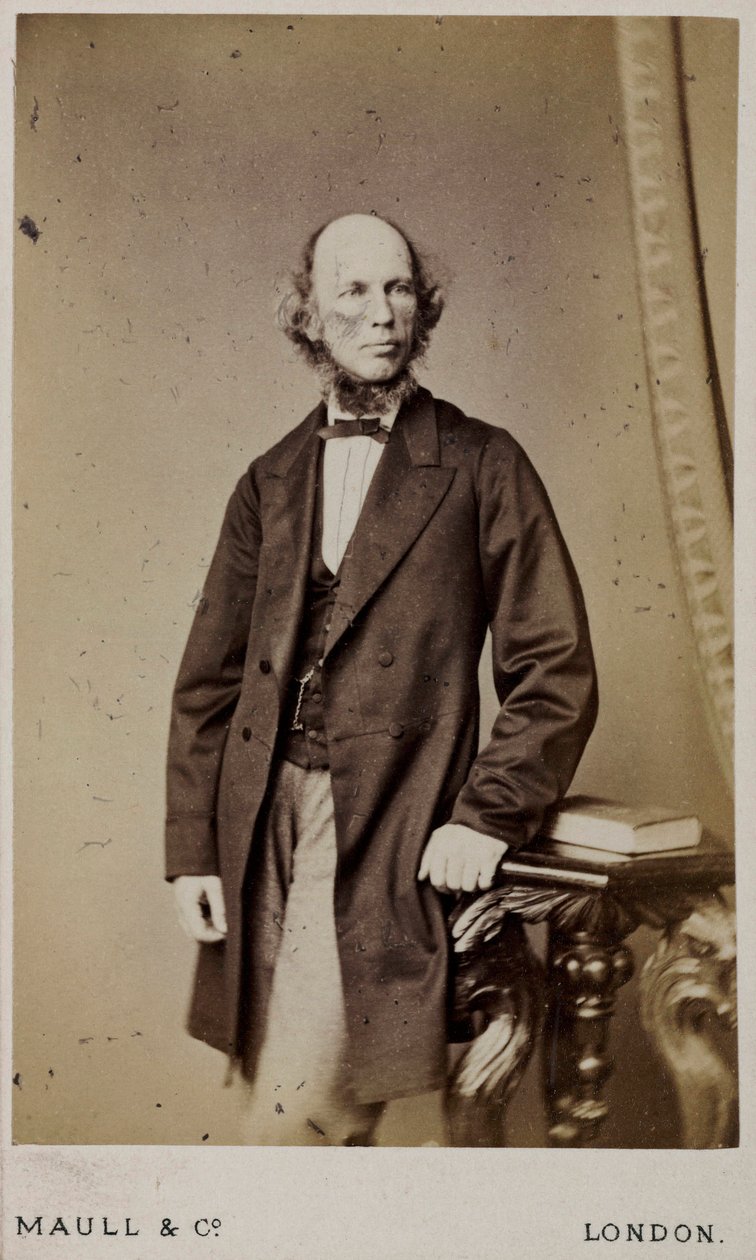 William Benjamin Carpenter , britisk fysiolog og naturforsker av Ferdinand Georg Waldmuller