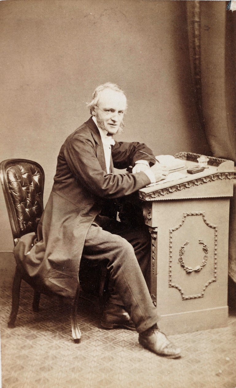 William Crawford Williamson , engelsk naturforsker av Frederick (attr. to) Barnard