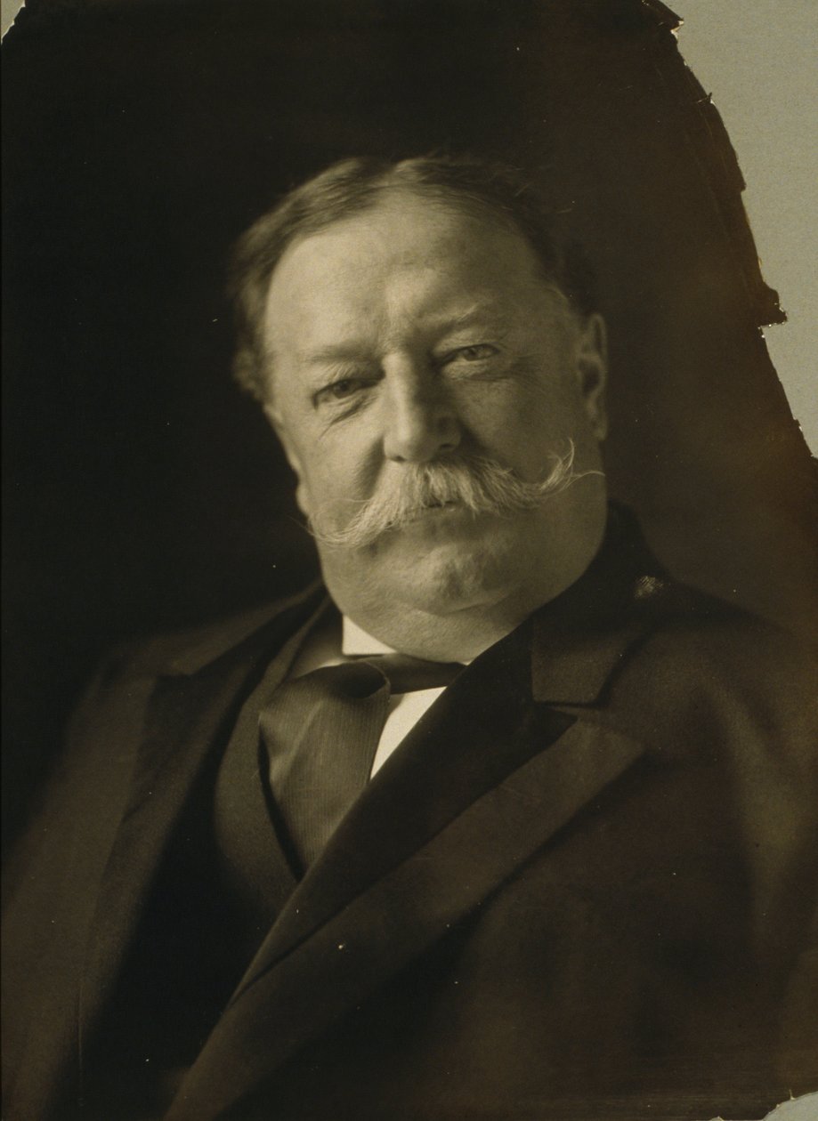 William Howard Taft, ca. 1909 (s/hvitt-bilde) av . .