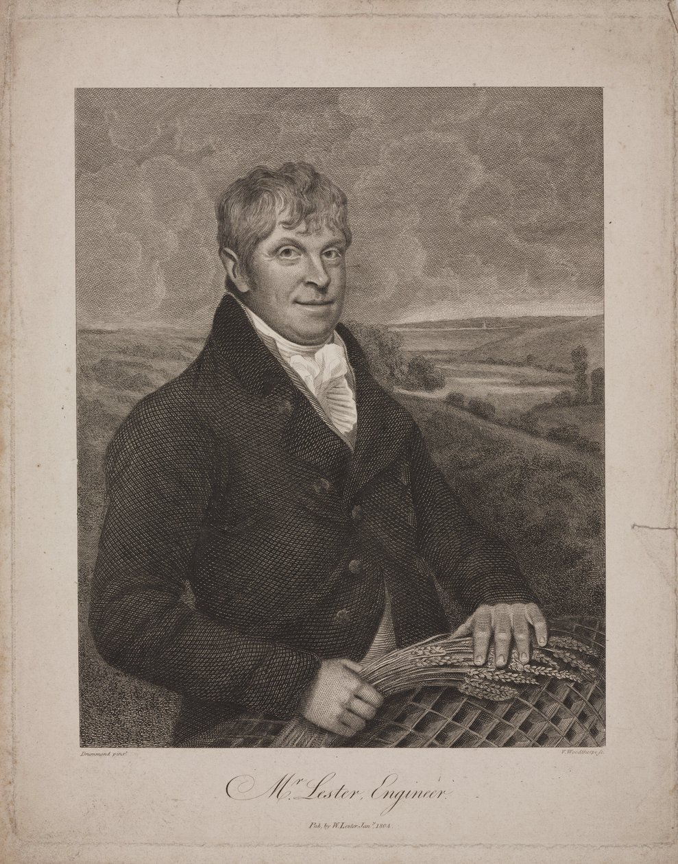 William Lester , britisk ingeniør av Frederick (attr. to) Barnard