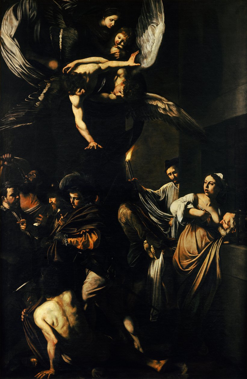 De syv barmhjertighetsverkene av Michelangelo Merisi da  Caravaggio