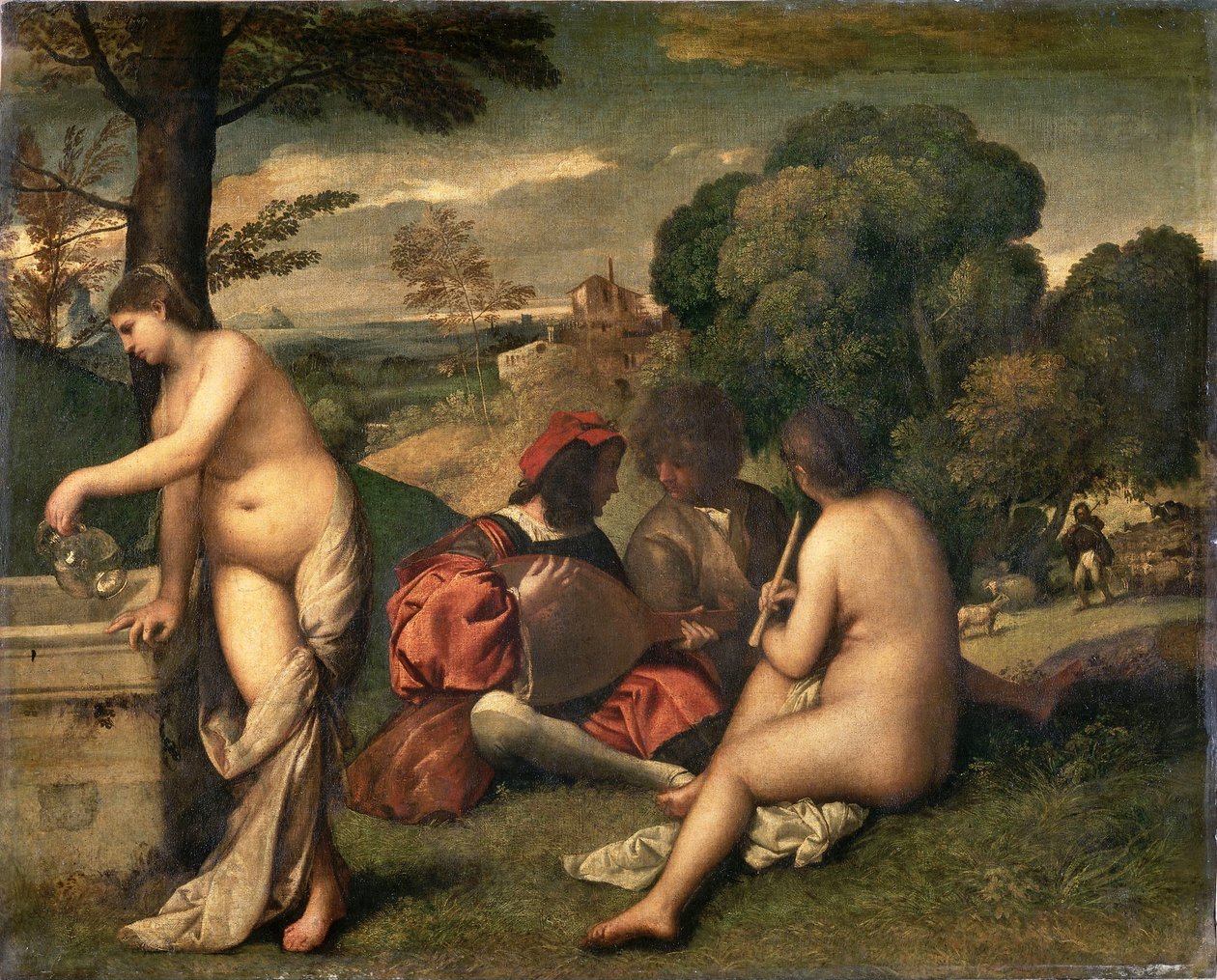 Pastoral konsert av Giorgione