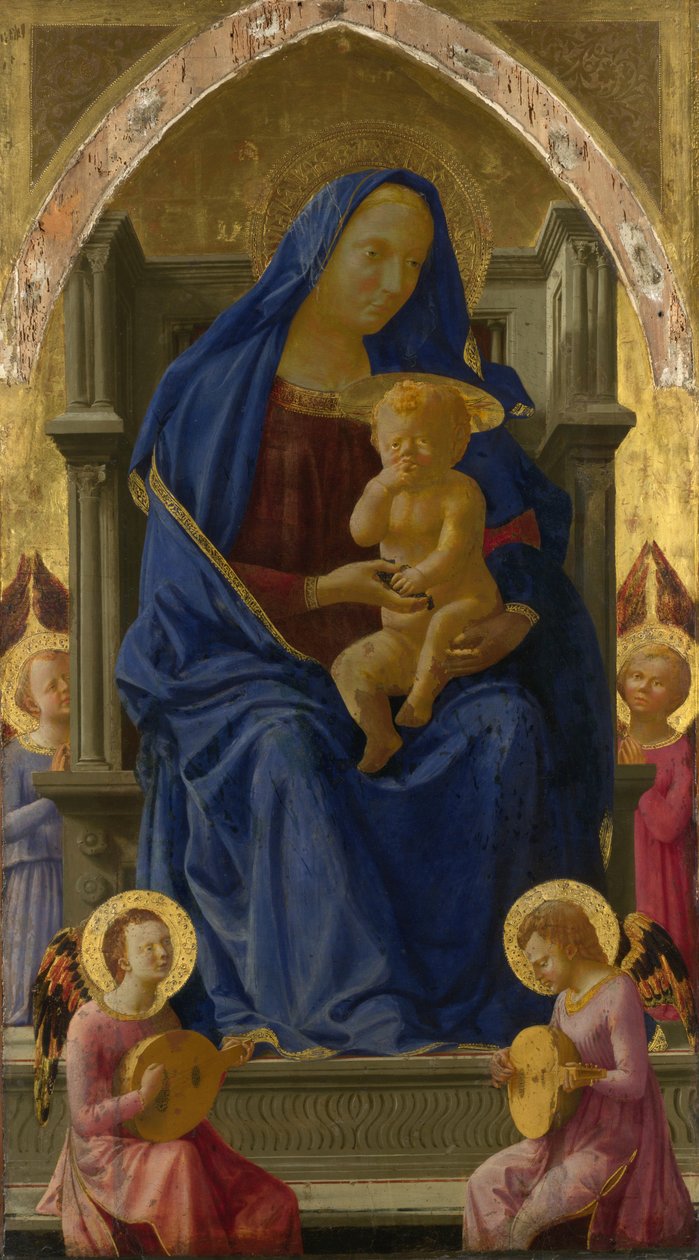 Madonna og barn av Masaccio