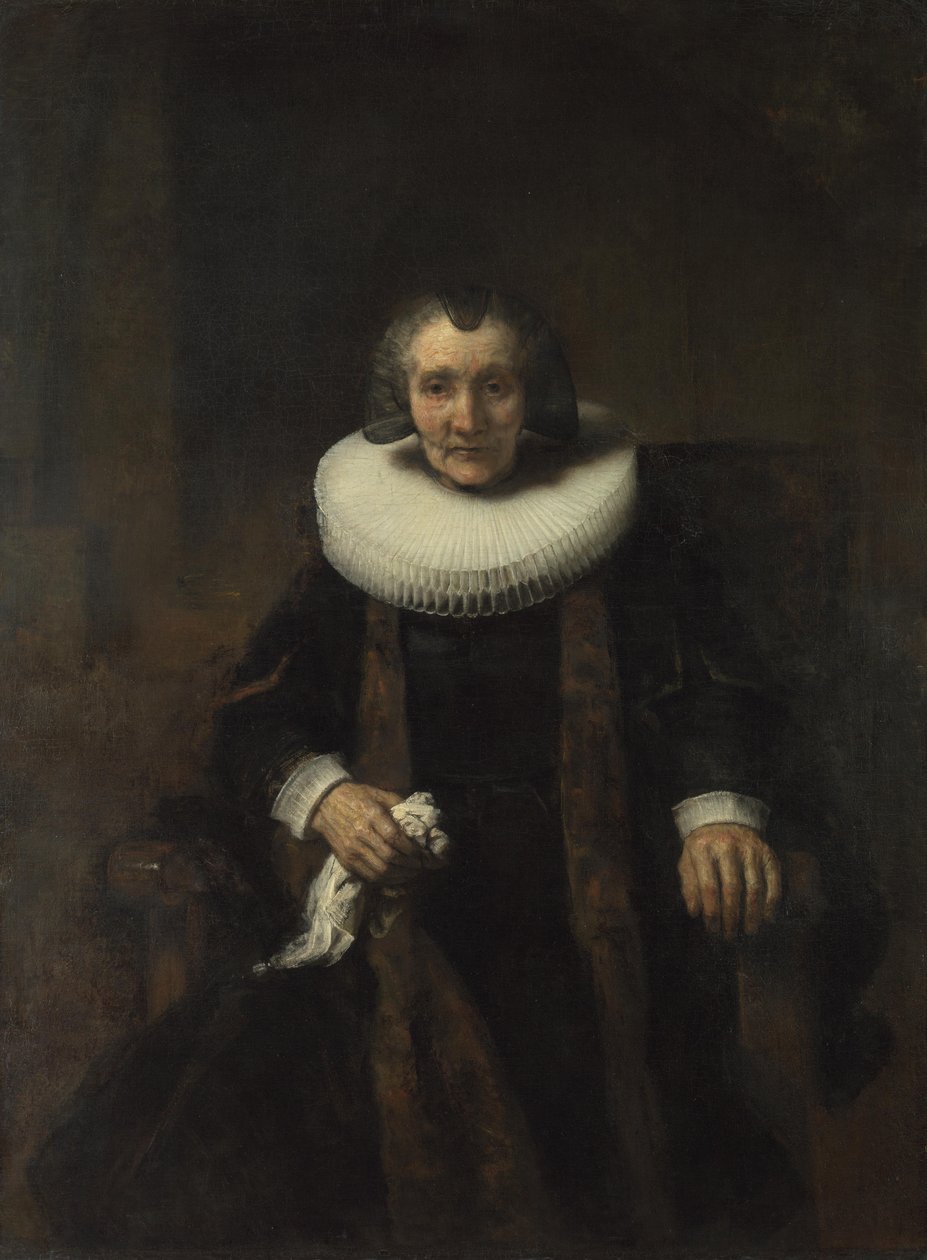 Portrett av Margaretha de Geer av Rembrandt van Rijn