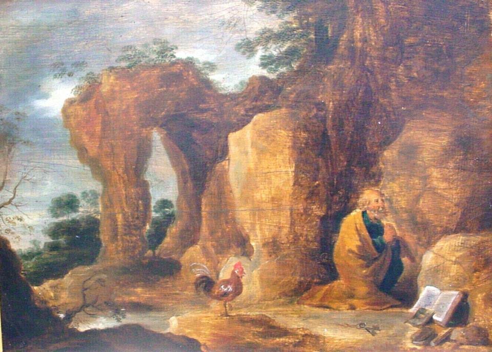 Den hellige Peter av David Teniers the Younger