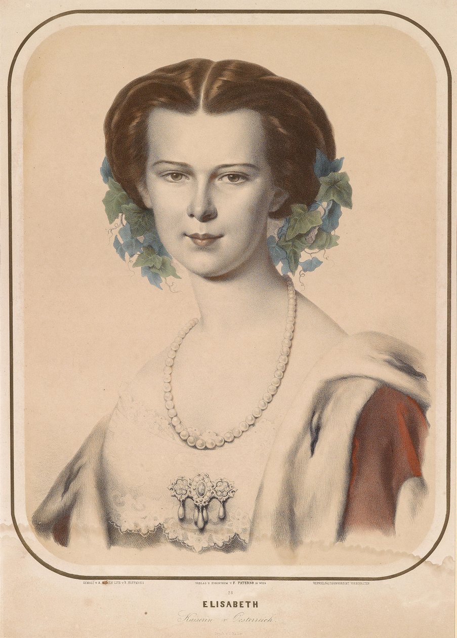 Keiserinne Elisabeth av after Einsle R. Hoffmann