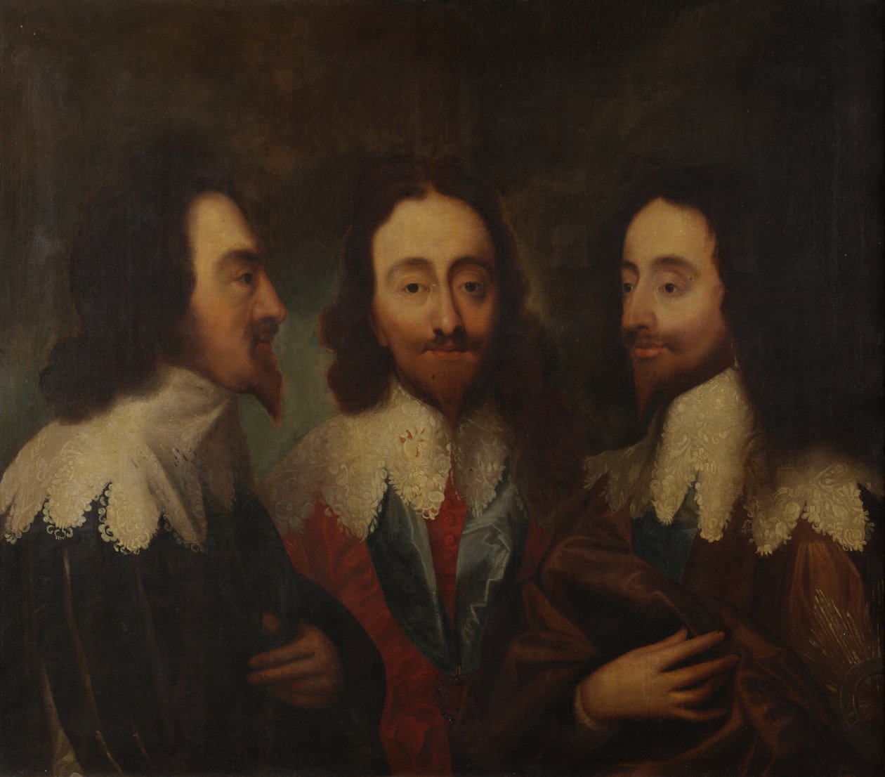 Charles I av after Anthony van Dyck