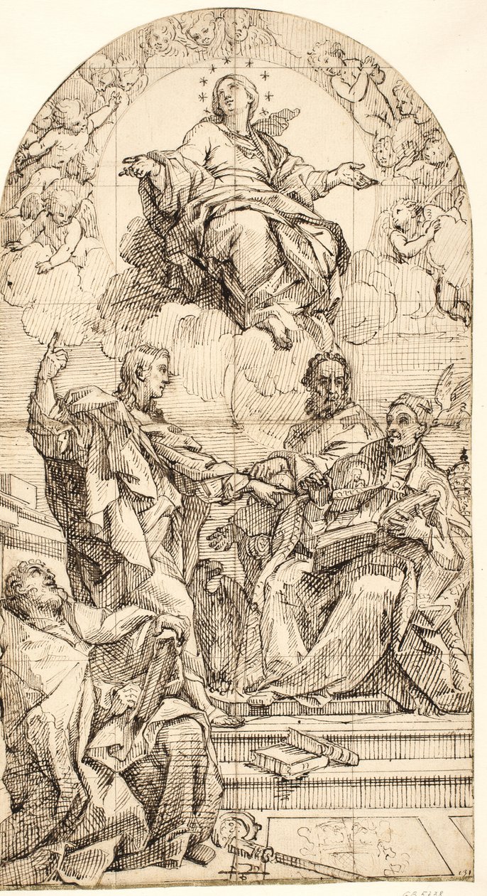 The Immaculate Conception with Sts John the Evangelist, Gregory the Great, John Chrysostom and Augustine   1274364   no       norwegian Successfully Translated  Original: The Furies or Eumenides chasing Orestes Translat: The Furies or Eumenides chasing Ore av after Carlo Maratti