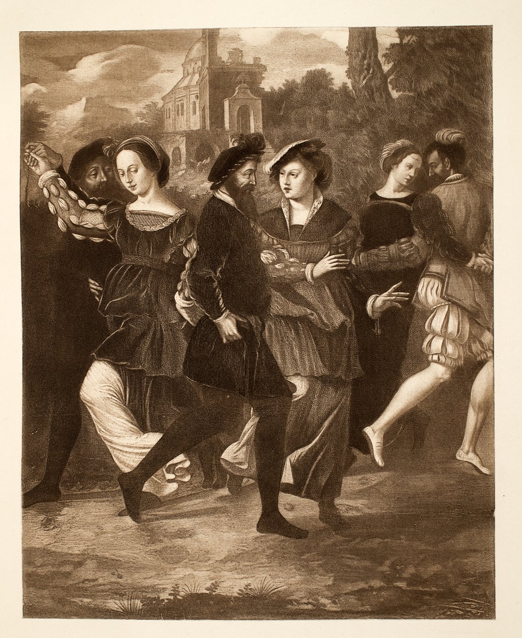 The Dancing Picture, ca. 1532, pub. 1902 (kollotype) av after English School