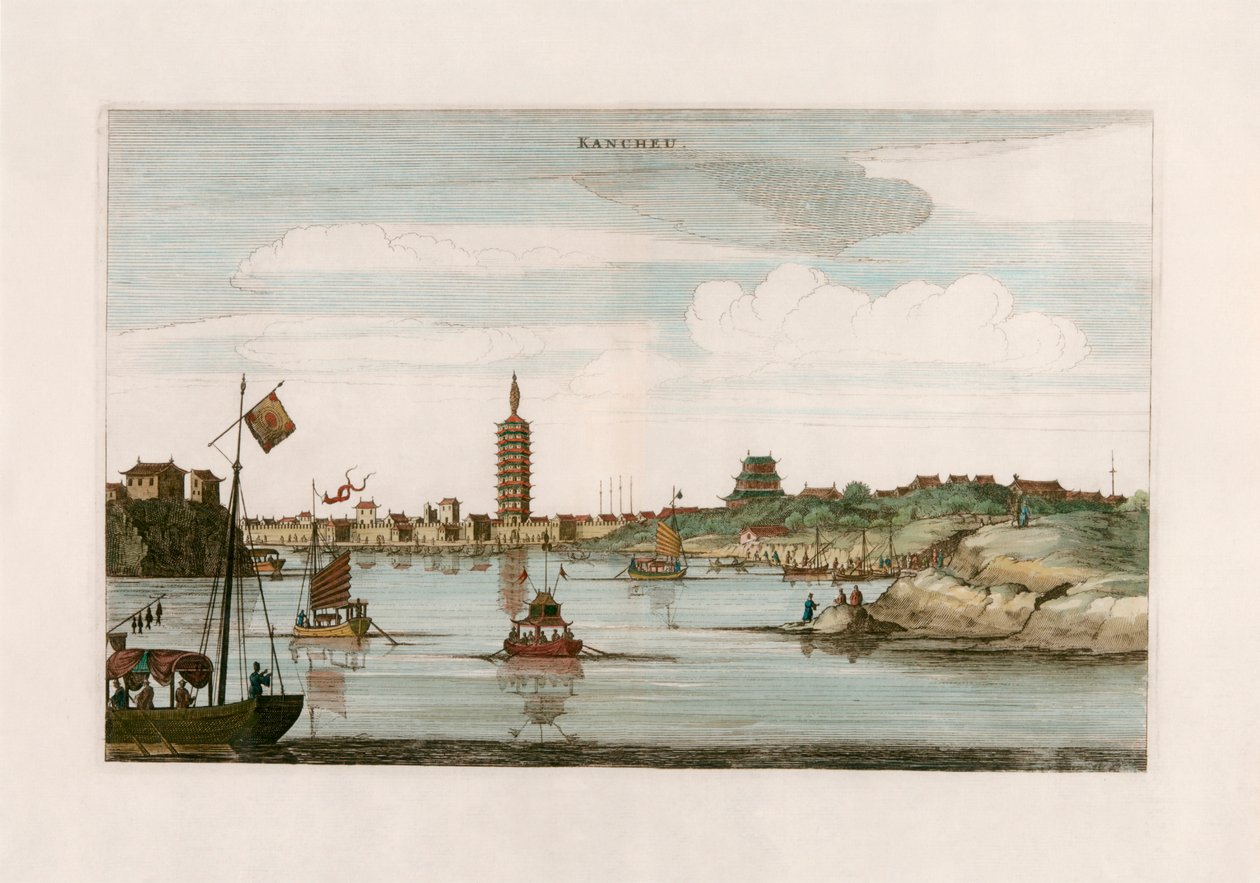 KA N føtter U av after Johannes Nieuhof