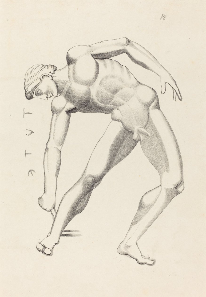 Tydaeus av after John Flaxman