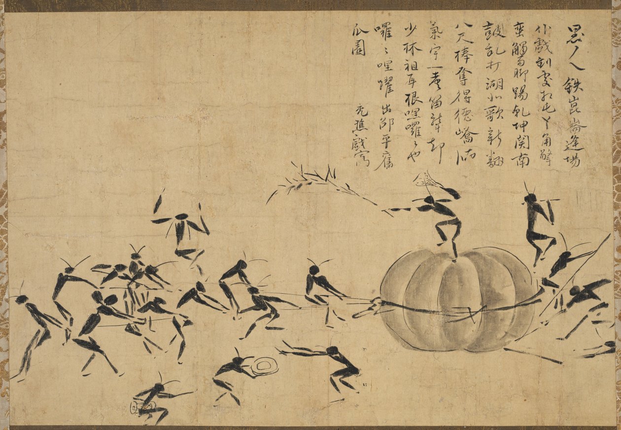 Insektfestival av after Motsurin Jōtō