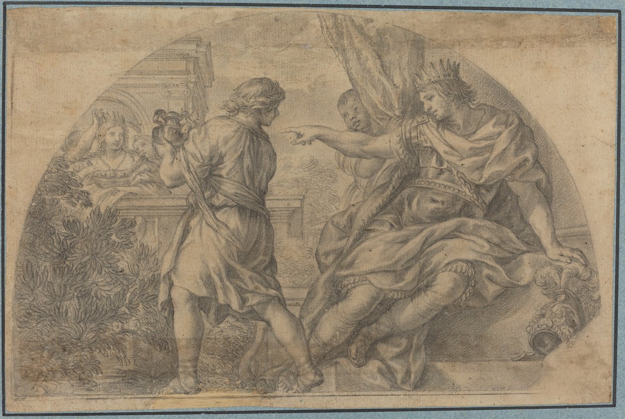 Masinissa og Sophonisba av after Pietro da Cortona