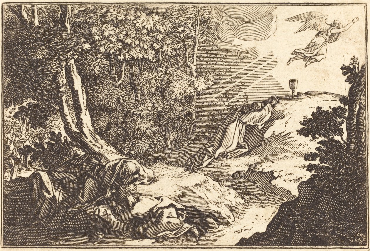 Kval i hagen av after Sébastien Le Clerc I