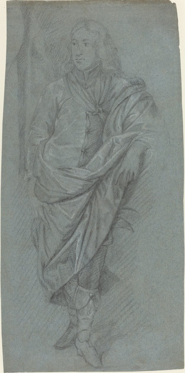 Ung engelskmann (Lord John Stuart?) av after Sir Anthony van Dyck Allan Ramsay