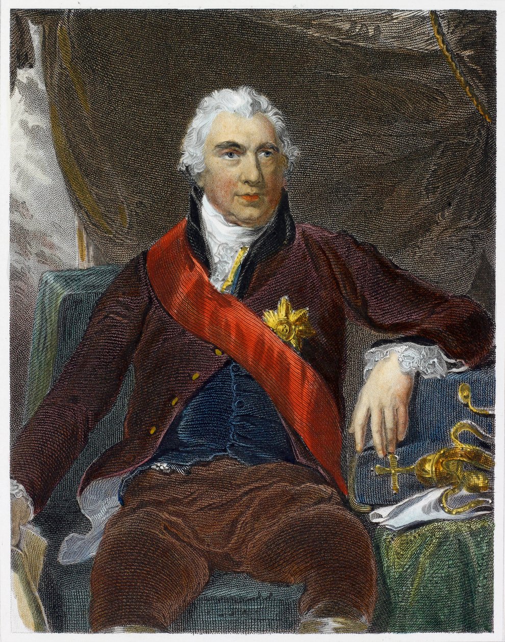 Sir Joseph Banks av after Thomas Lawrence