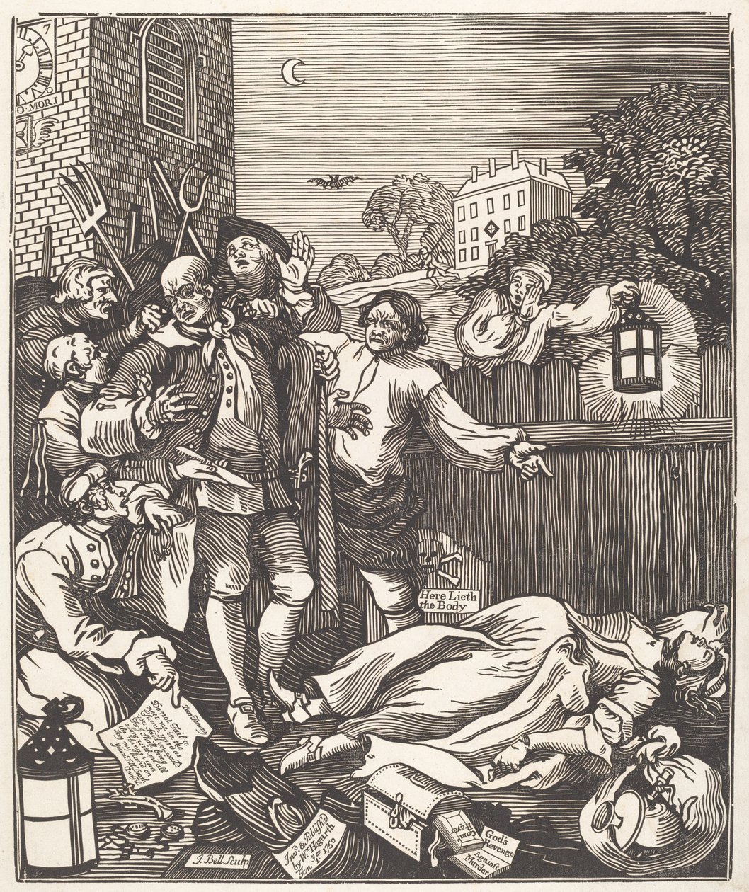 Grusomhet i perfeksjon av after William Hogarth John Bell