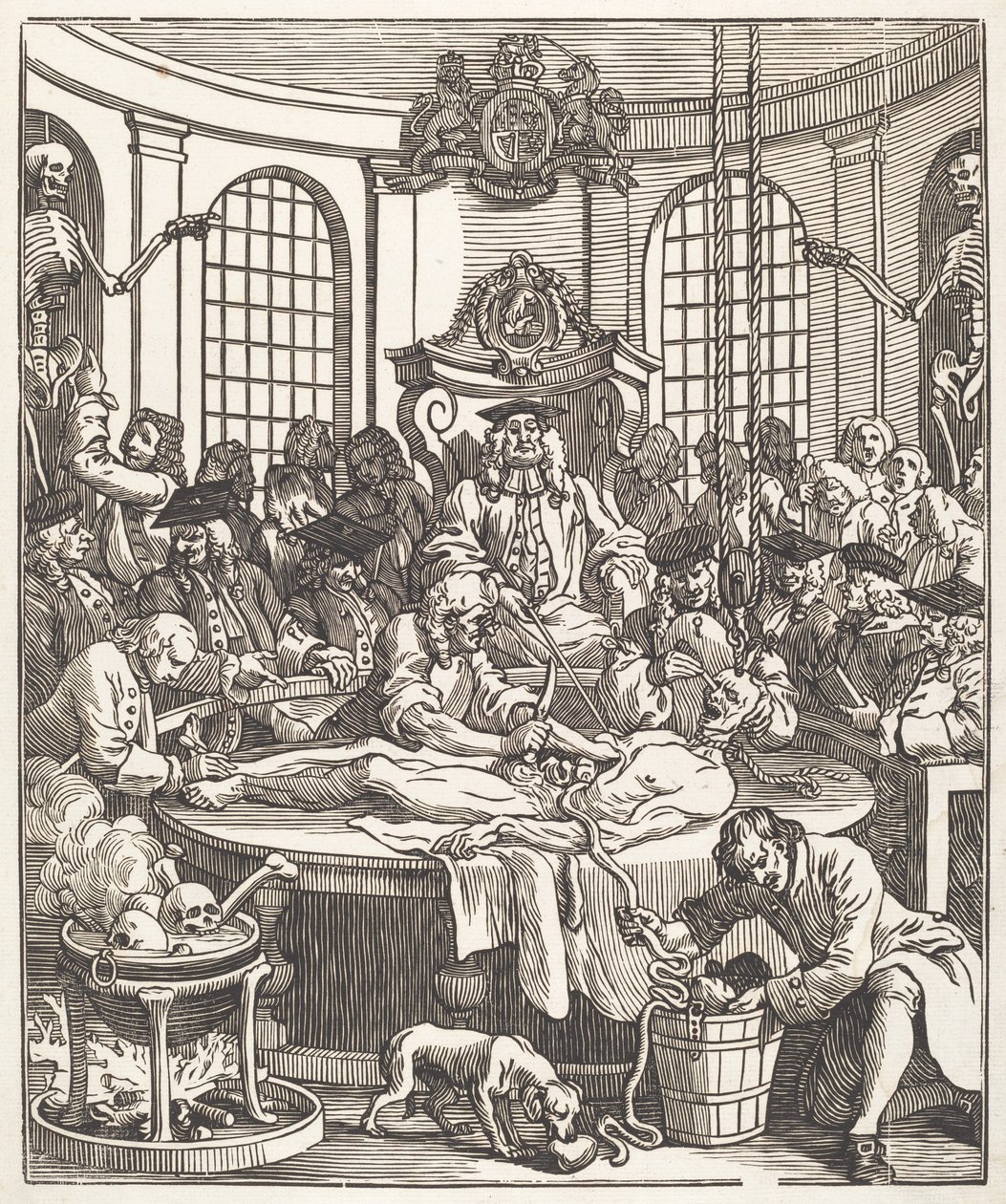 Grusomhetens belønning av after William Hogarth John Bell