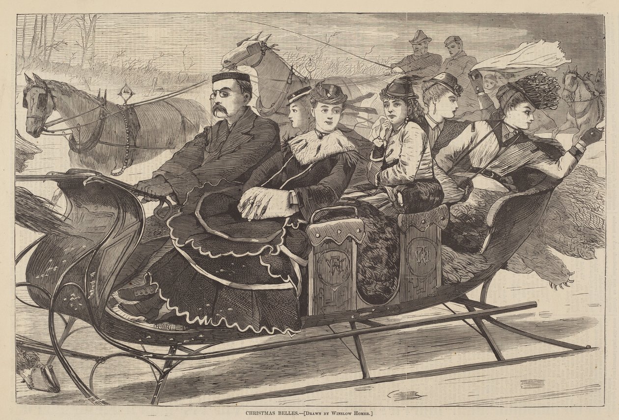 Juleklokker av after Winslow Homer