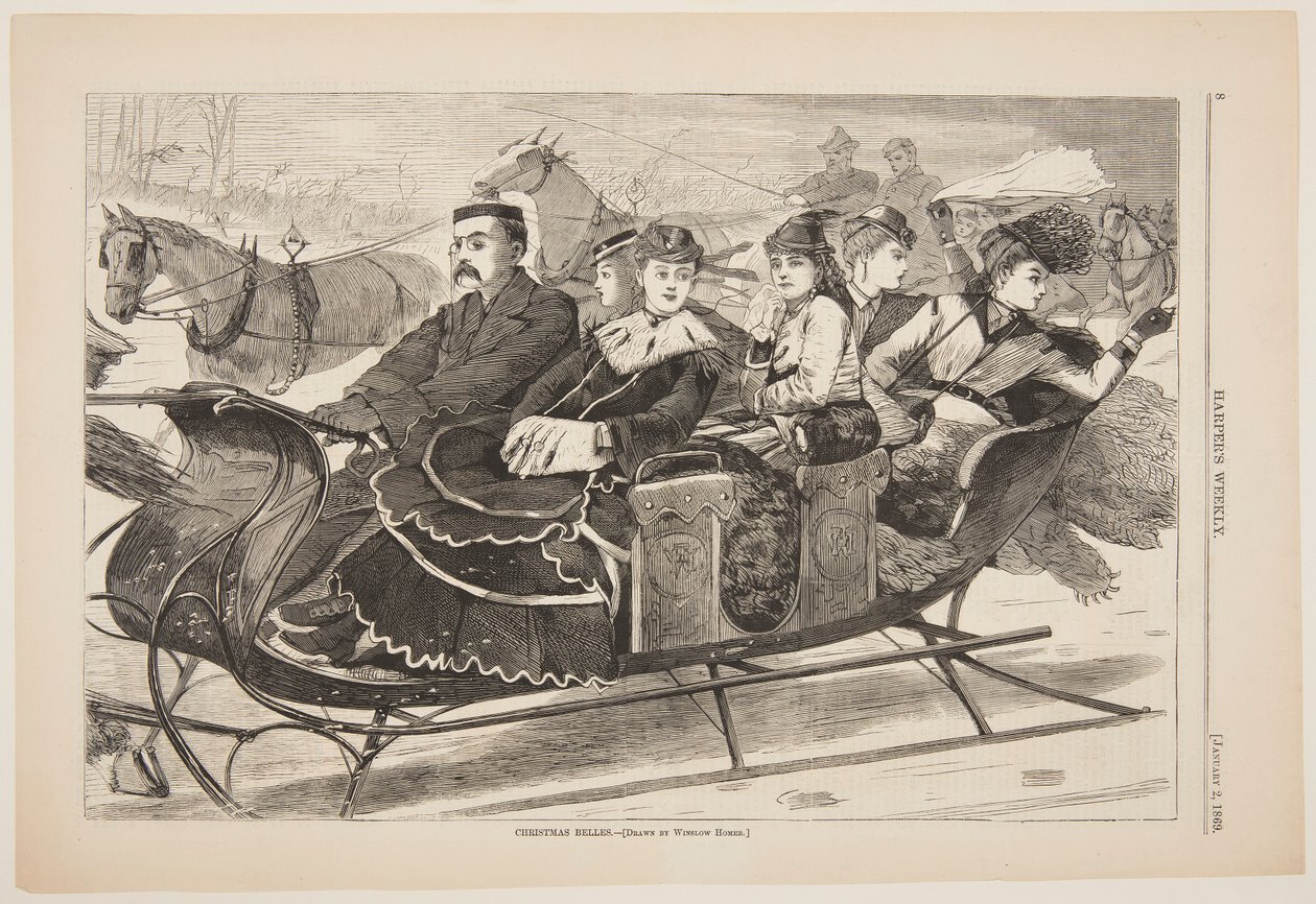 Juleklokker av after Winslow Homer