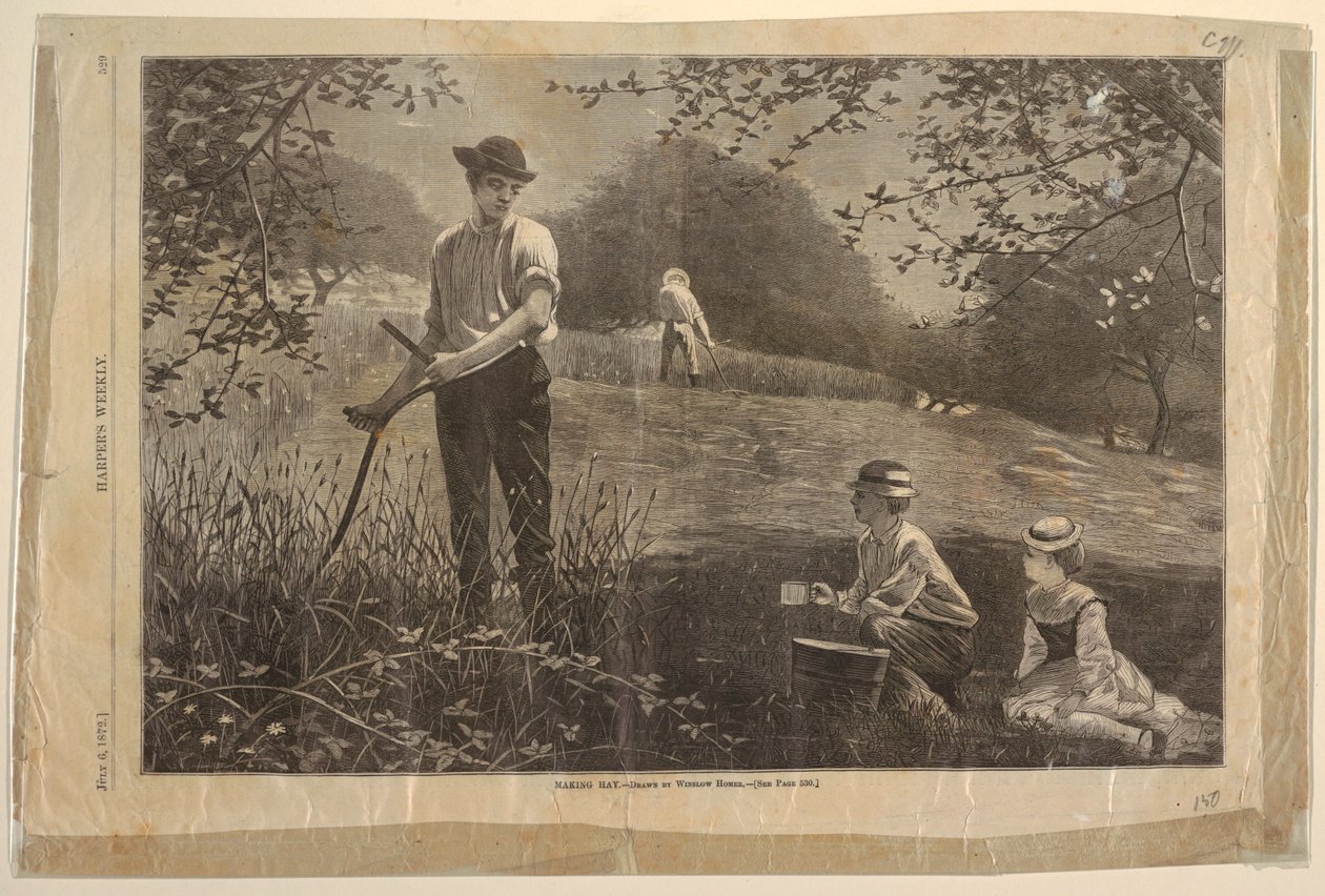 Å lage høy av after Winslow Homer
