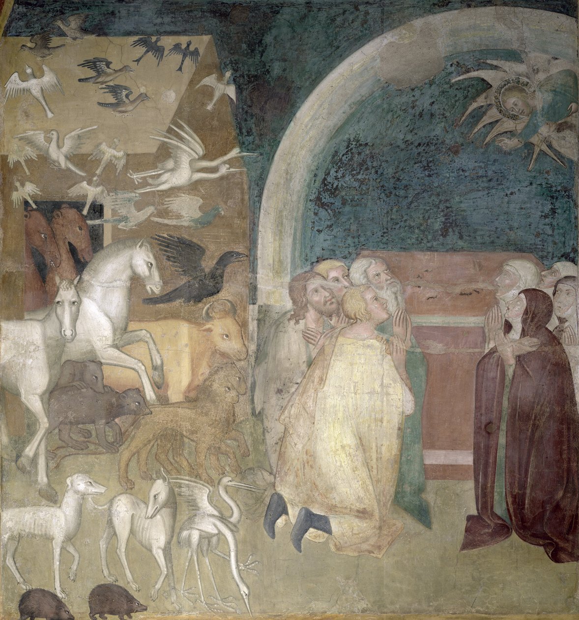 Forlater arken, 1356-67 av also Manfredi de Battilori Bartolo di Fredi