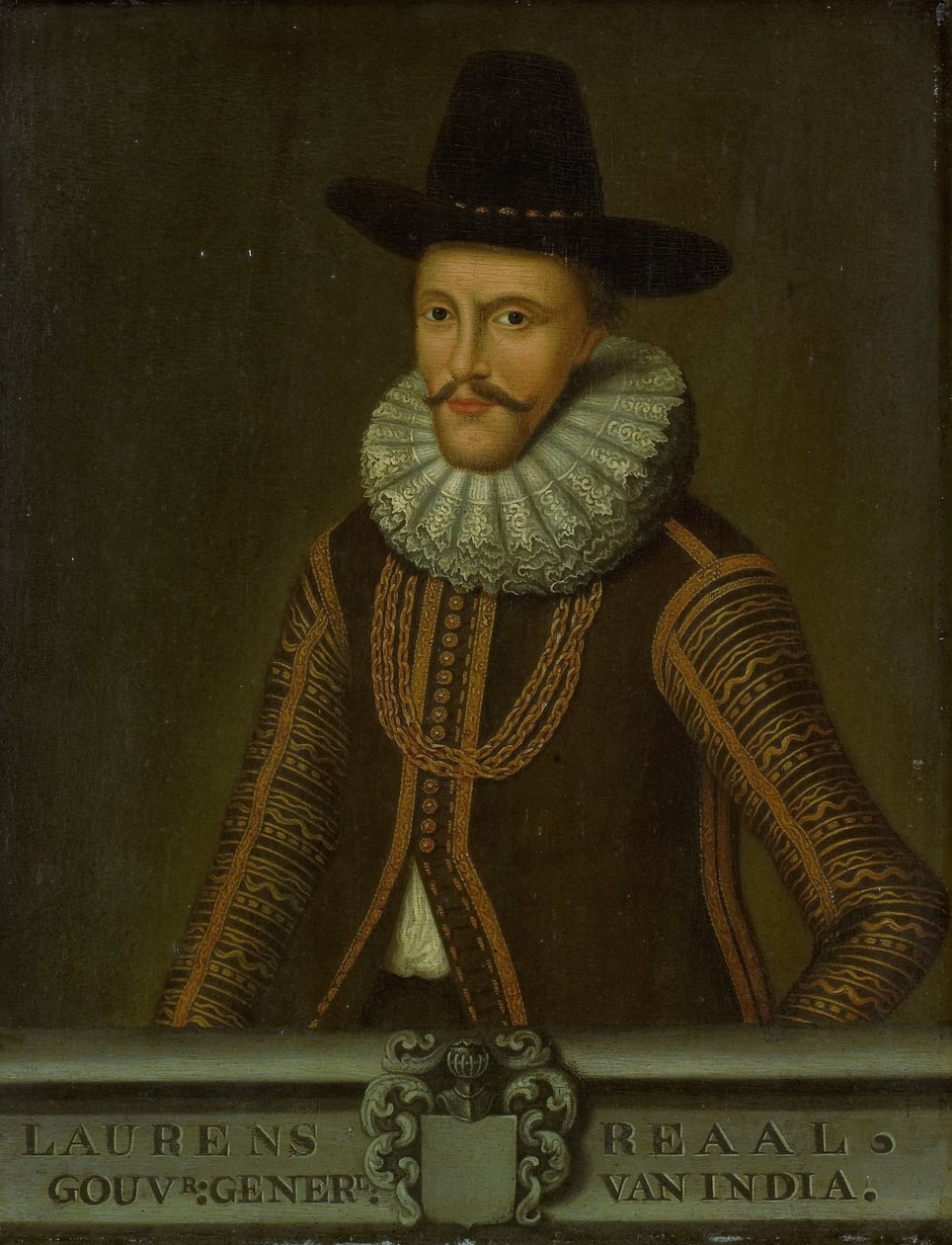 Portrett av Laurens Reael, generalguvernør i Nederlandsk Øst-India av anonymous (copy after)