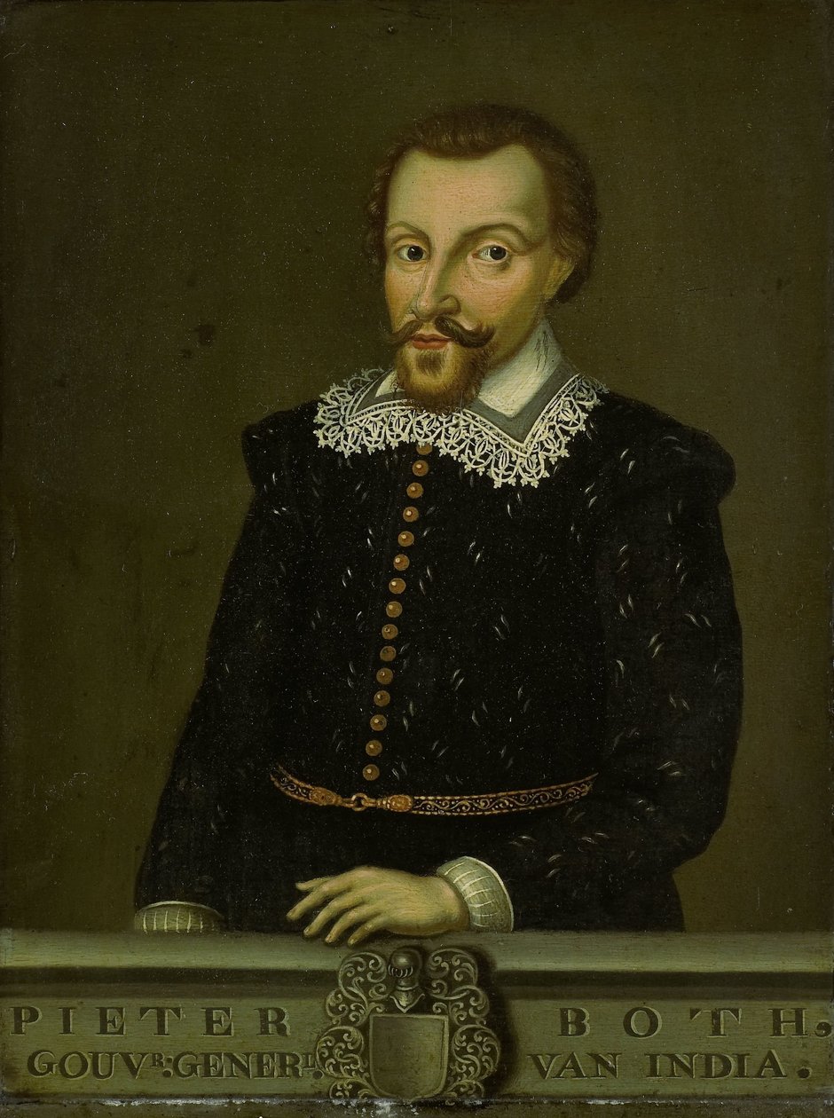 Portrett av Pieter Both, generalguvernør i Nederlandsk Øst-India av anonymous (copy after)