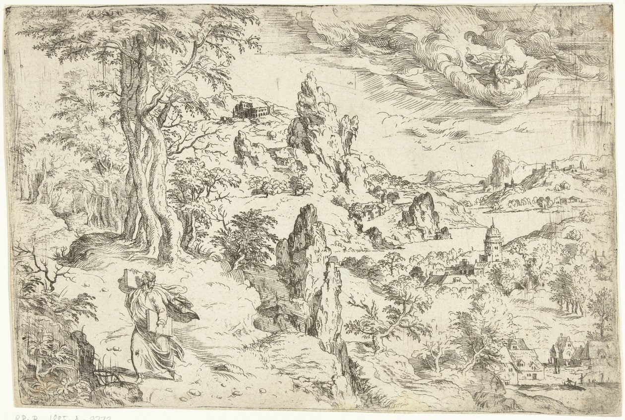 Moses med lovens steintavler av anonymous (possibly)