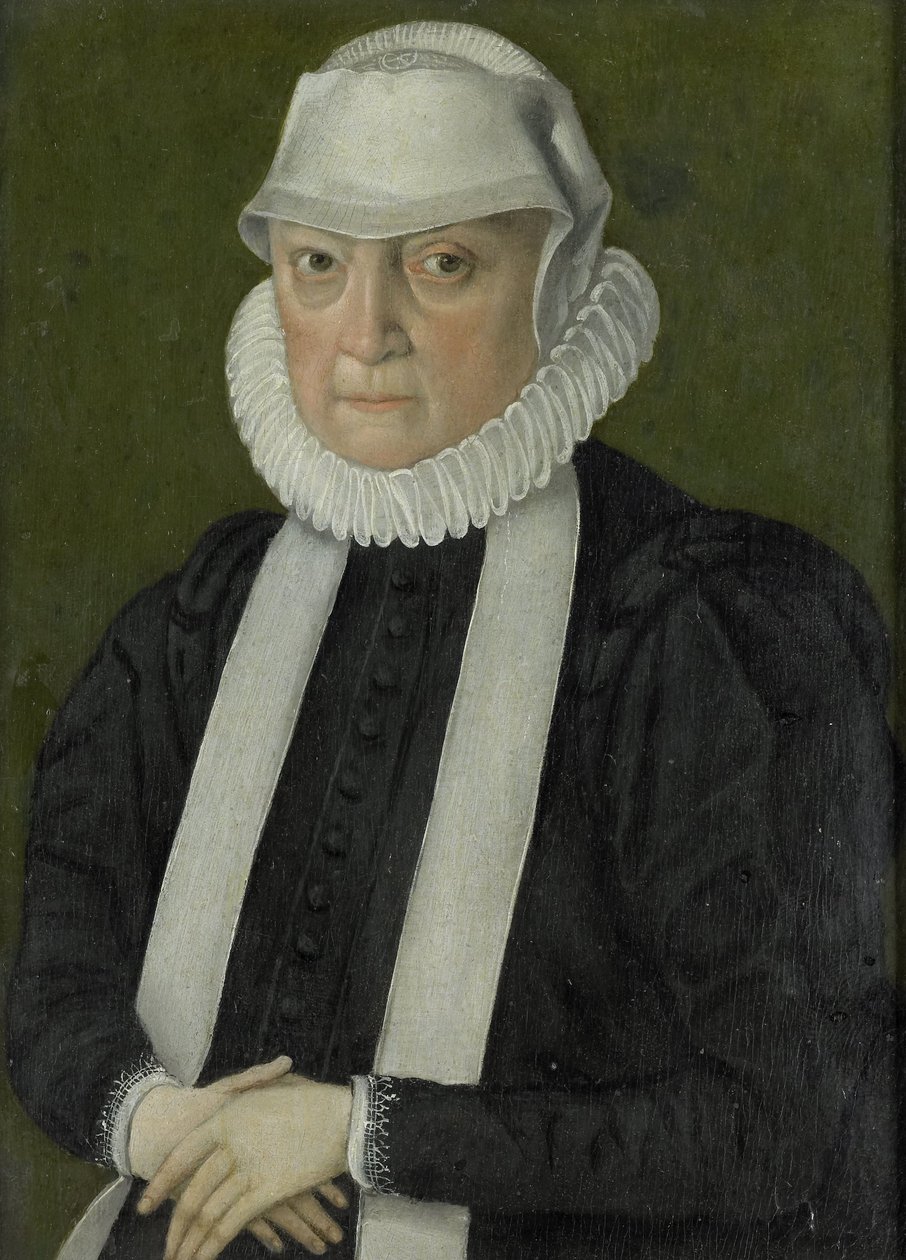Portrett av en kvinne, sannsynligvis Anna Jagellonia, dronning av Polen av anonymous (possibly)