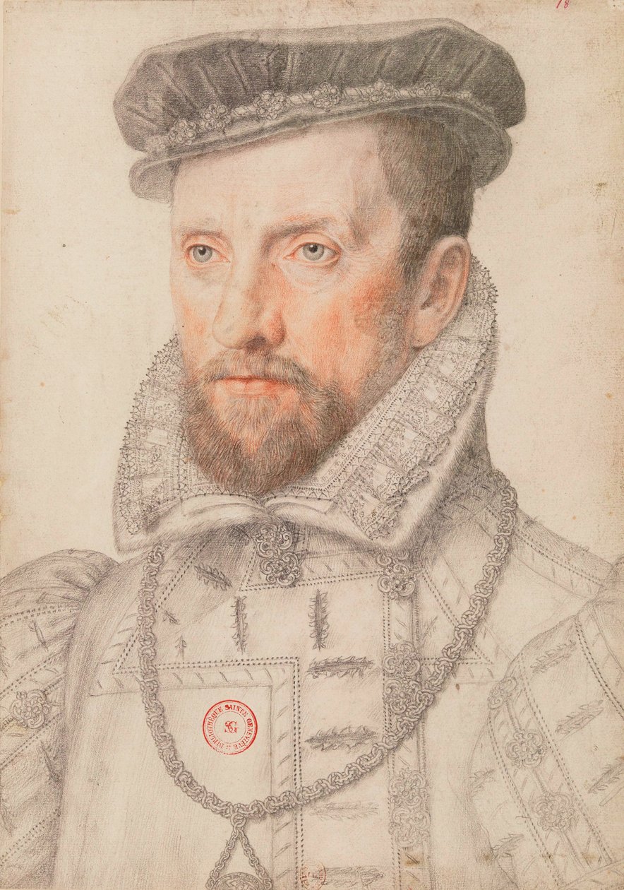Gaspard II av Coligny av Anonymous