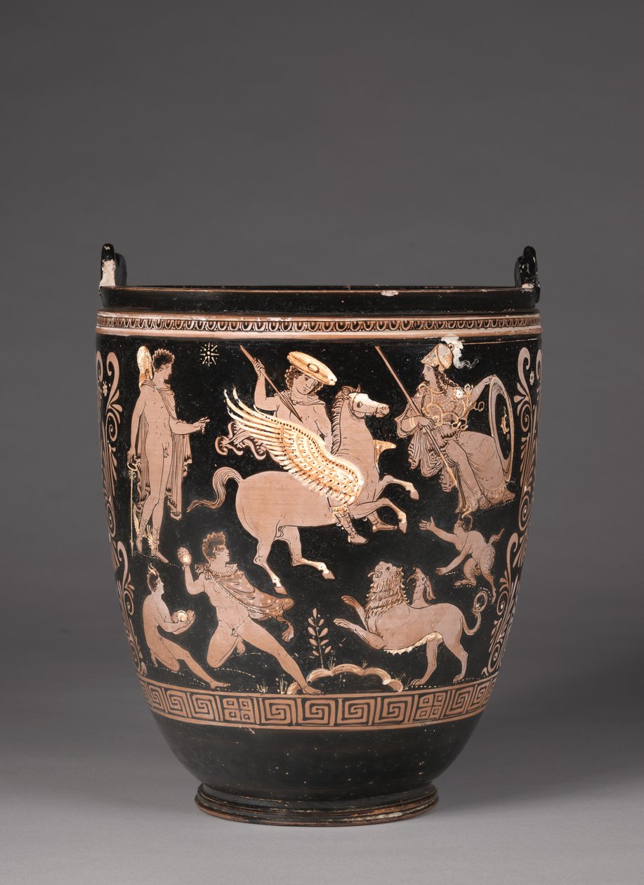 Apulian Situla, ca. 350 f.Kr. av attributed to. Group of the Dublin