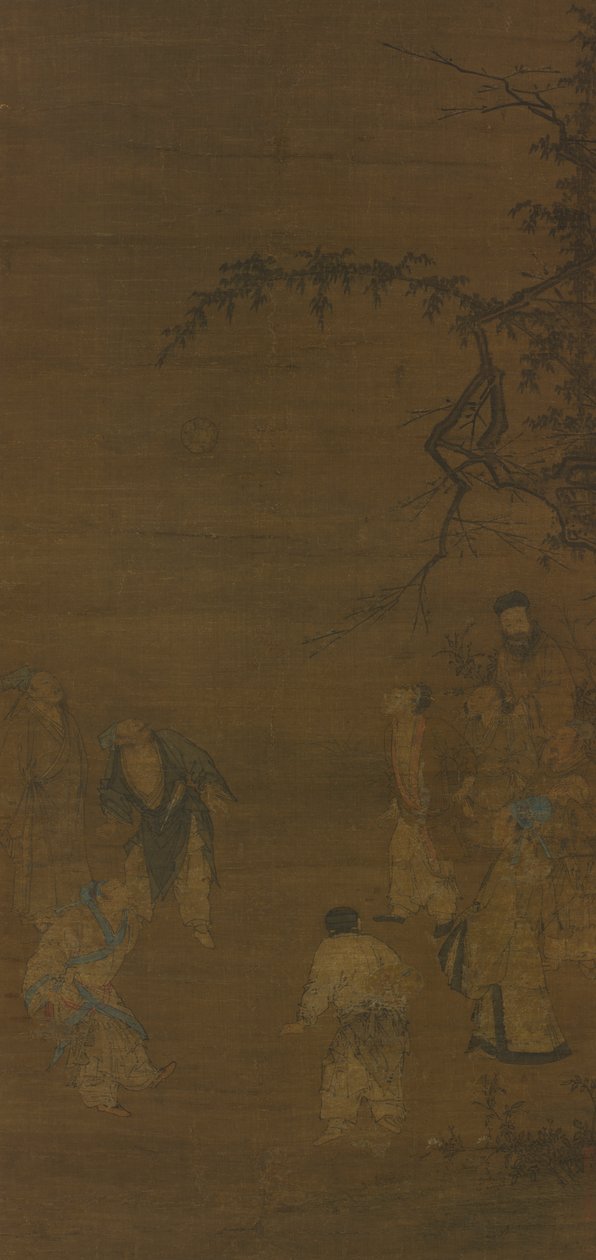 Fotballspillerne av attributed to Ma Yuan