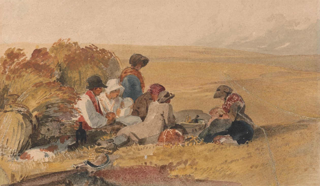 Høsterne av attributed to Peter DeWint
