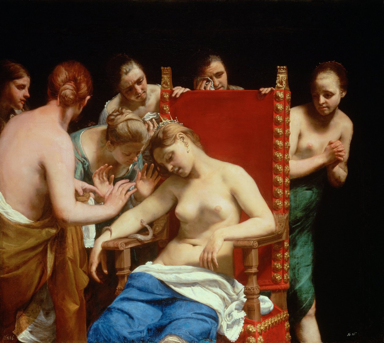 Cleopatras død av Guido Cagnacci