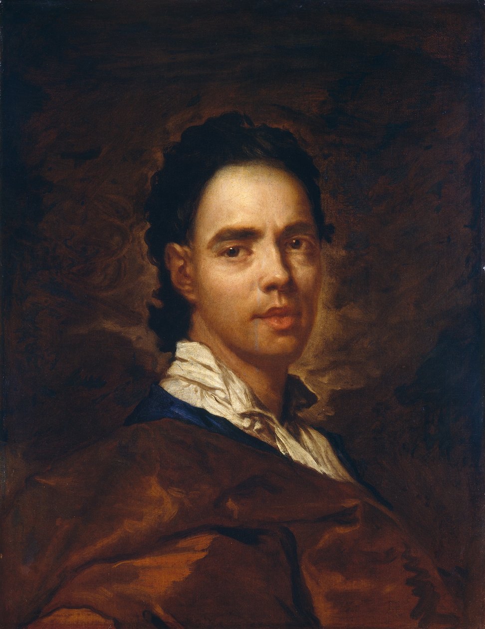 Portrett av en ung mann av called Fra Vittore or Fra Galgario Giuseppe Ghislandi