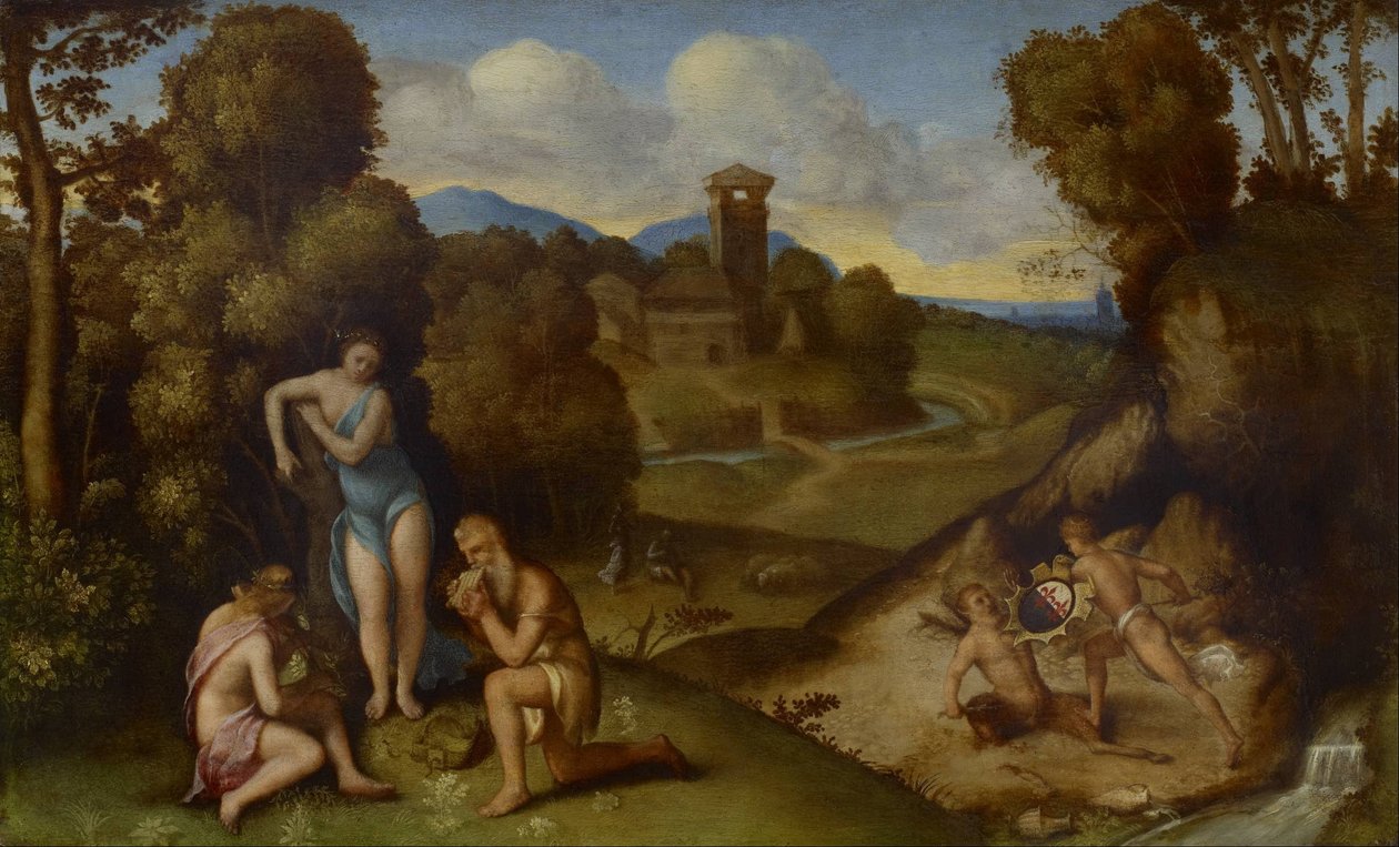 Allegori av circle of Giorgione