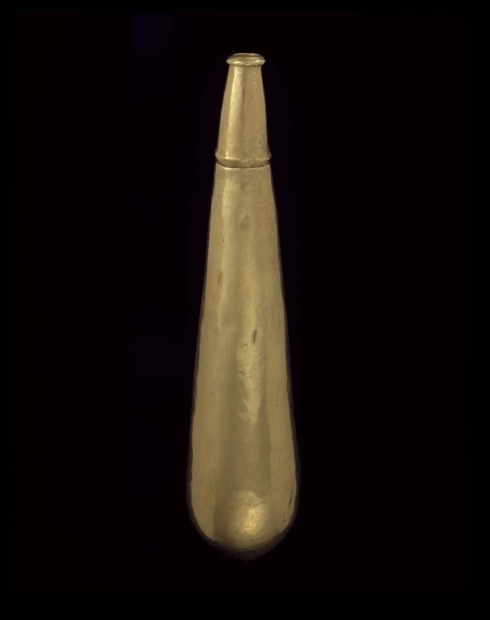 Tåreformet kokakolbe, 200-1600 e.Kr. (gull) av civilization Quimbaya