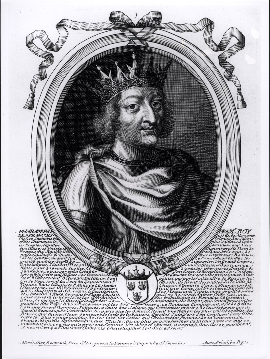 Pharamond (d.427) legendarisk konge av Frankrike, fra 