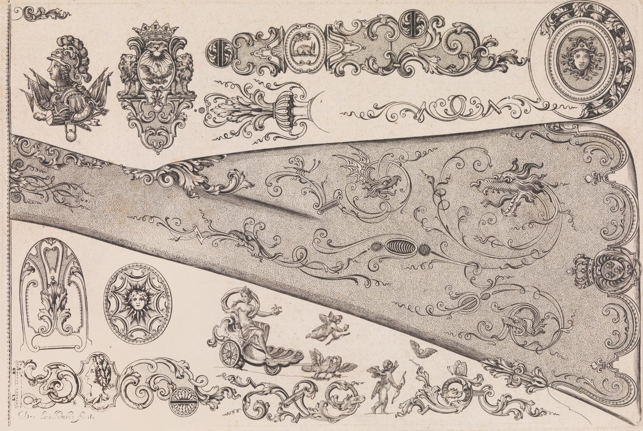 Plate syv fra Nouveavx Desseins D