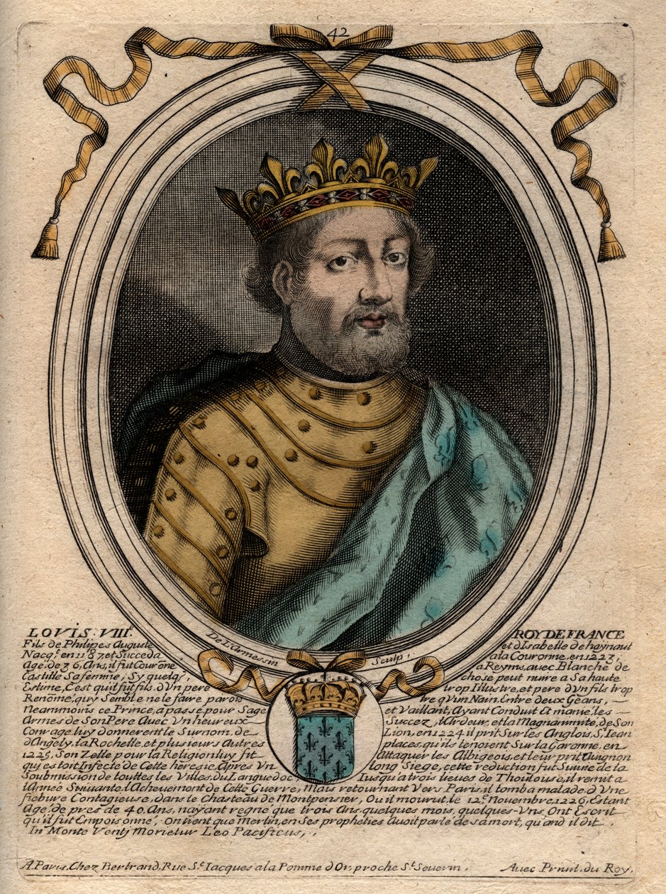 Portrett av Ludvig 8 av de Larmessin